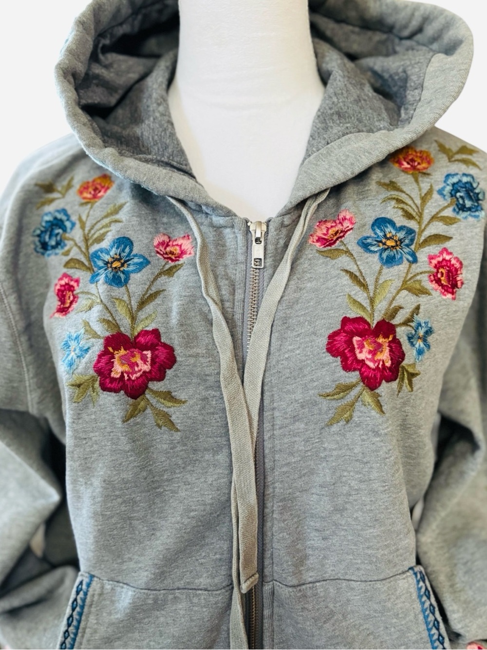 DRIFTWOOD x SUNDANCE "Teddy" Embroidered Full-Zip Hoodie (M) - Picture 3 of 9